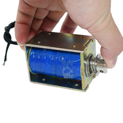 U1668 미니 프레임 소레노이드 Dc 20mm 스트로크 45N Dc 12v 24v 푸시 소레노이드