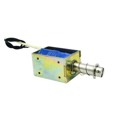 U1668 미니 프레임 소레노이드 Dc 20mm 스트로크 45N Dc 12v 24v 푸시 소레노이드