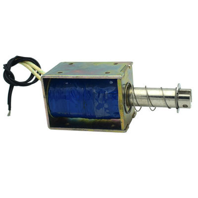 U1668 미니 프레임 소레노이드 Dc 20mm 스트로크 45N Dc 12v 24v 푸시 소레노이드