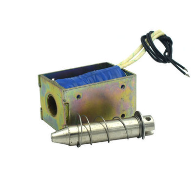 U1668 미니 프레임 소레노이드 Dc 20mm 스트로크 45N Dc 12v 24v 푸시 소레노이드