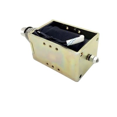 1U578 DC 12V 24V 강력한 오픈 프레임 푸시 풀 리니어 솔레노이드, 스트로크 10mm