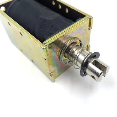 1U578 DC 12V 24V 강력한 오픈 프레임 푸시 풀 리니어 솔레노이드, 스트로크 10mm