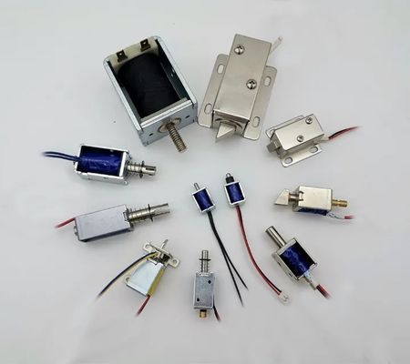 OEM/ODM 허용 DC 전력 소레노이드 0415-2 5V 6V 12V 24V 3mm 스트로크 미니 푸시 풀 전자 자석