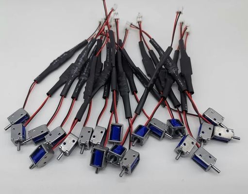 OEM/ODM 허용 DC 전력 소레노이드 0415-2 5V 6V 12V 24V 3mm 스트로크 미니 푸시 풀 전자 자석