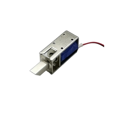 U1054-1D-B 보관 캐비닛용 솔레노이드 도어락 10mm 스트로크 B 절연 등급 전기 도금