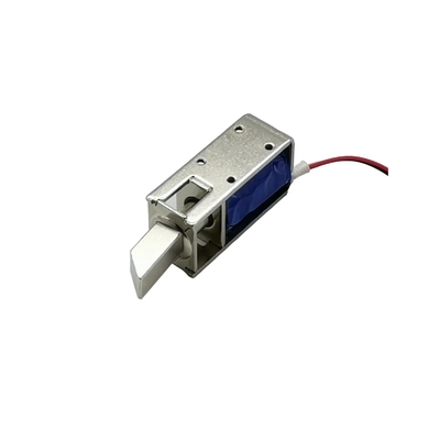 U1054-1D-B 보관 캐비닛용 솔레노이드 도어락 10mm 스트로크 B 절연 등급 전기 도금