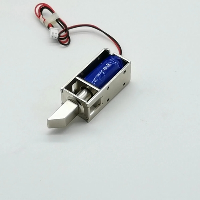 U1054-1D-B 보관 캐비닛용 솔레노이드 도어락 10mm 스트로크 B 절연 등급 전기 도금