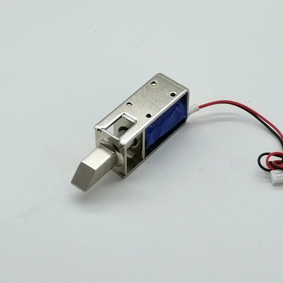 U1054-1D-B 보관 캐비닛용 솔레노이드 도어락 10mm 스트로크 B 절연 등급 전기 도금