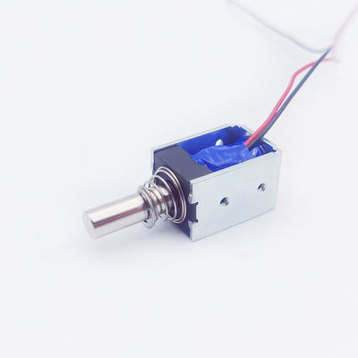 빠른 스위칭 속도 스트로크 3mm DC 8V 미니 푸시 풀 양안정 솔레노이드